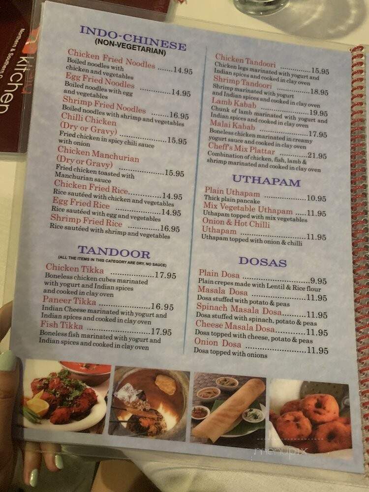 India Gate Restaurant - Tustin, CA menu_pic