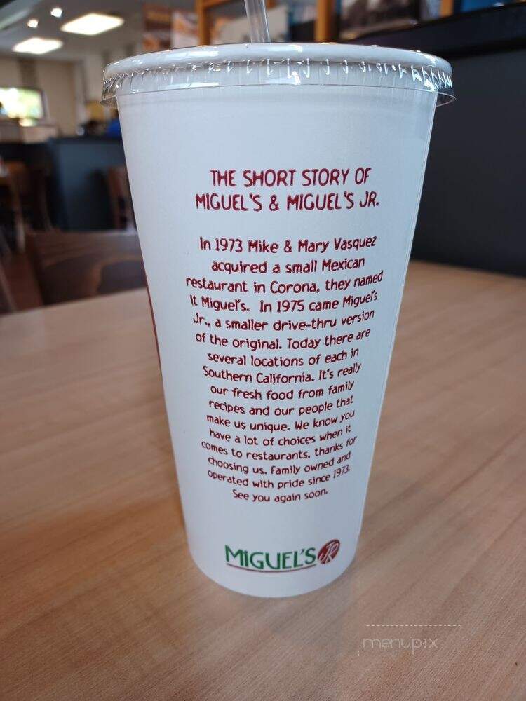 Miguel's Jr - Costa Mesa, CA menu_pic