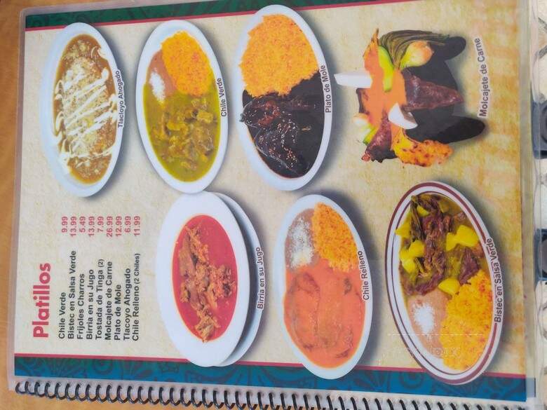 Antojitos La Lagunilla - Garden Grove, CA menu_pic