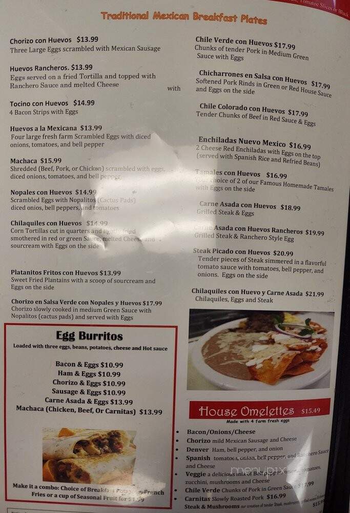 La Puerta - Brea, CA menu_pic