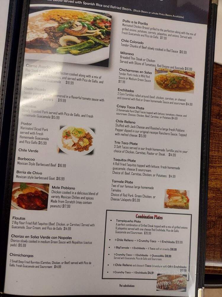 La Puerta - Brea, CA menu_pic