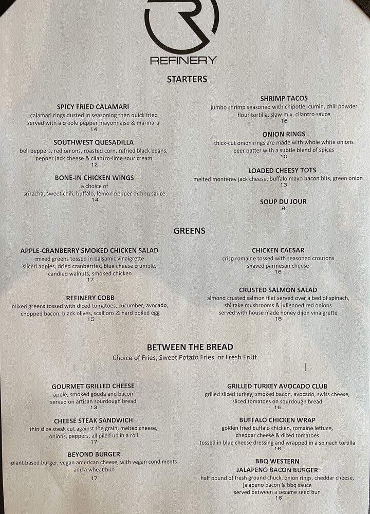 Sweet Spot Sports Bar & Grille - Brea, CA menu_pic