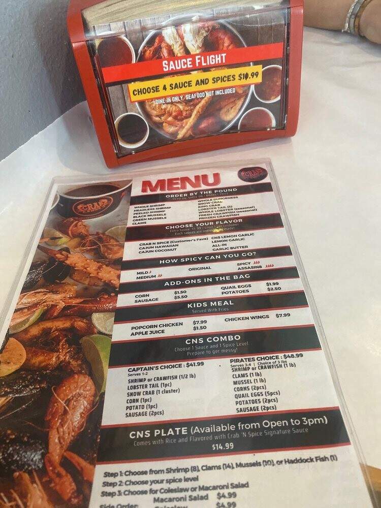 Ventura Crab N Spice - Ventura, CA menu_pic