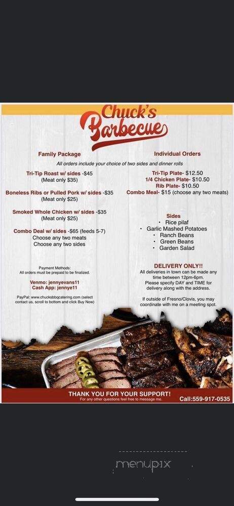 Chuck's BBQ - Clovis, CA