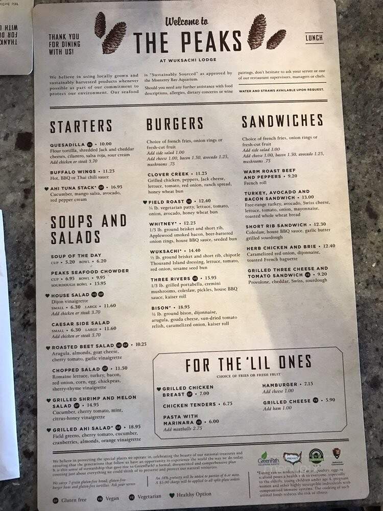 The Peaks - Sequoia National Park, CA menu_pic