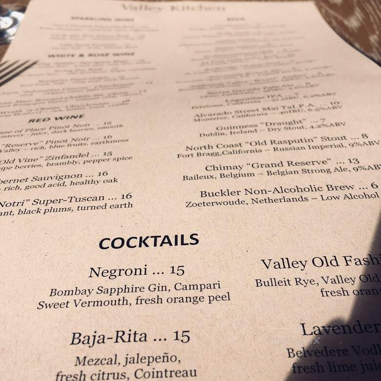 Clubhouse Grill - Carmel, CA menu_pic
