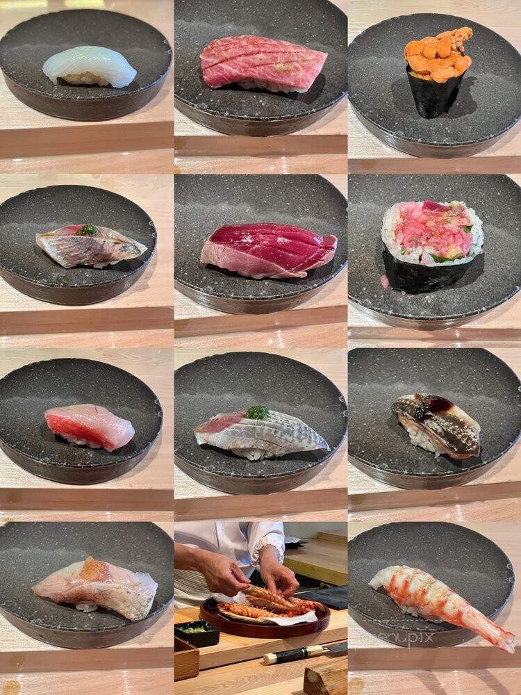 Sushi Yoshizumi - San Mateo, CA menu_pic
