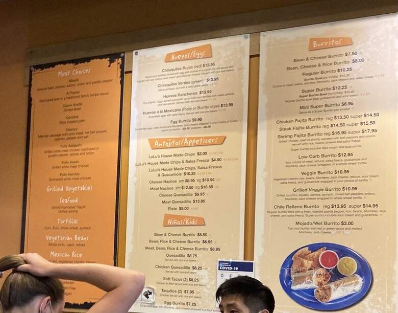 LuLu's on Main Street - Los Altos, CA menu_pic