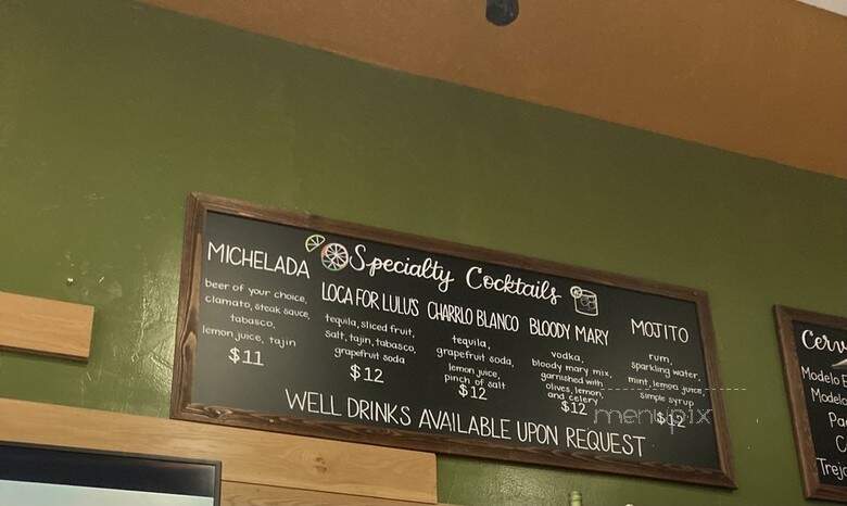 LuLu's on Main Street - Los Altos, CA menu_pic