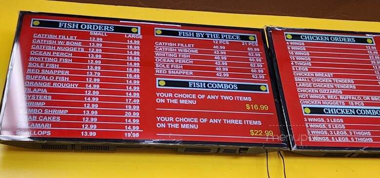 JJ Fish & Chicken - San Francisco, CA menu_pic