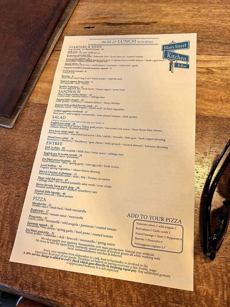 Country Kitchen - Walnut Creek, CA menu_pic