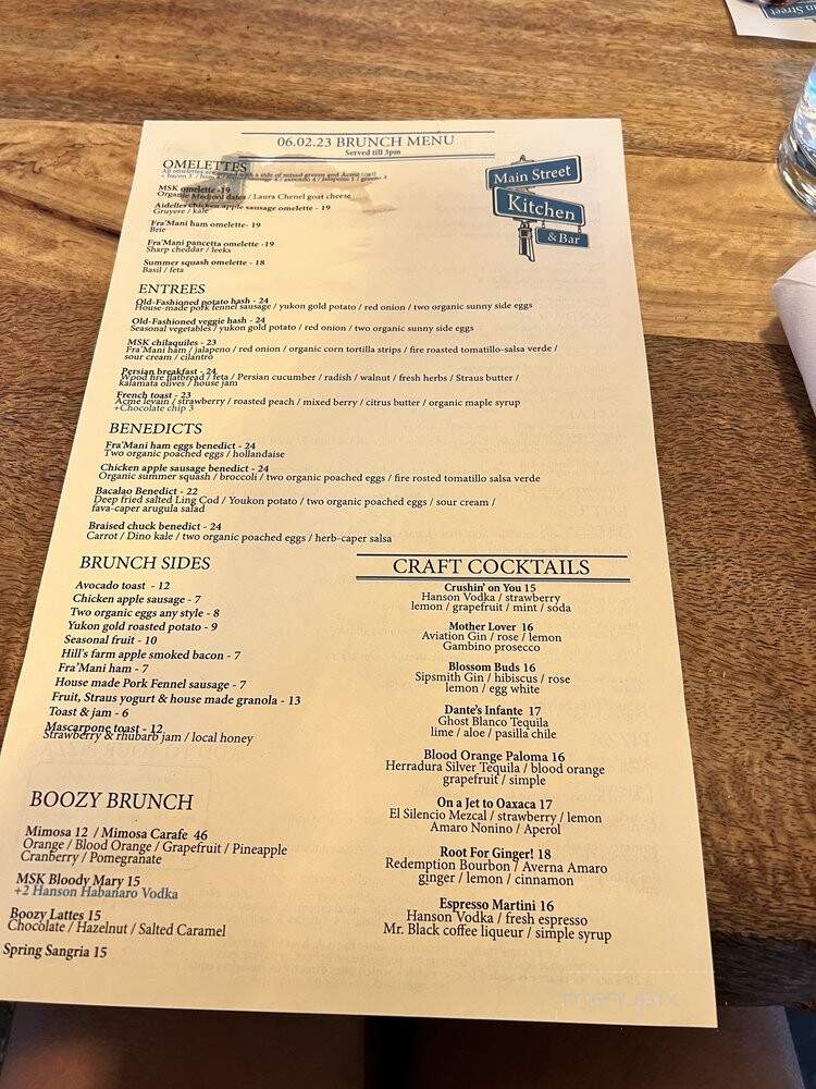Country Kitchen - Walnut Creek, CA menu_pic
