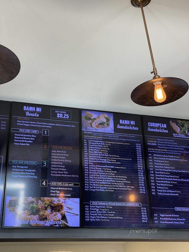 Lee's Sandwiches - Dublin, CA menu_pic