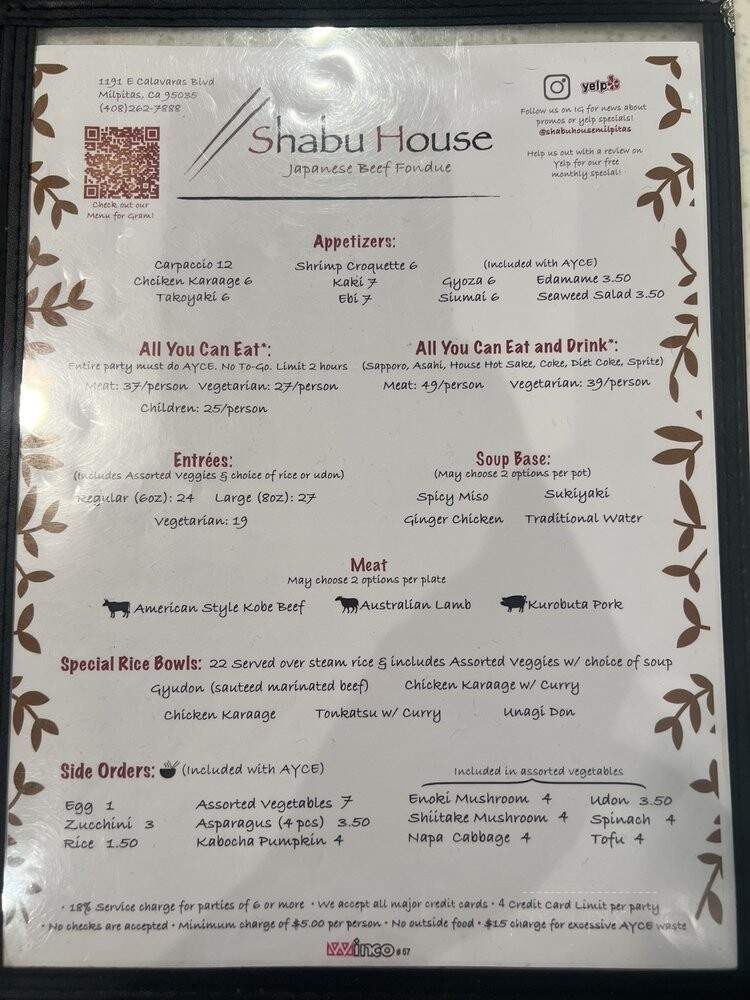 Shabu House - Milpitas, CA