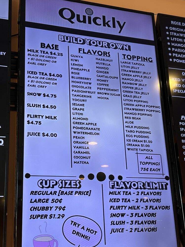 Quickly- Vallejo - Vallejo, CA menu_pic