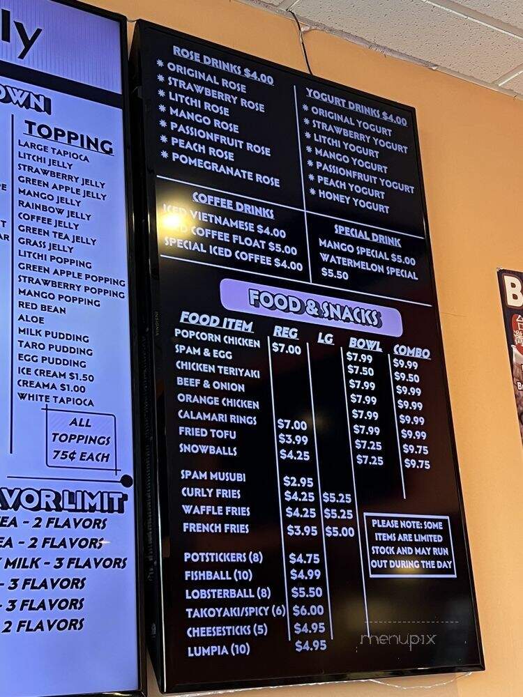 Quickly- Vallejo - Vallejo, CA menu_pic