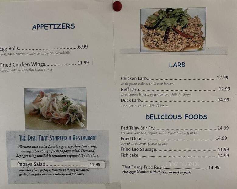 That Luang - San Pablo, CA menu_pic