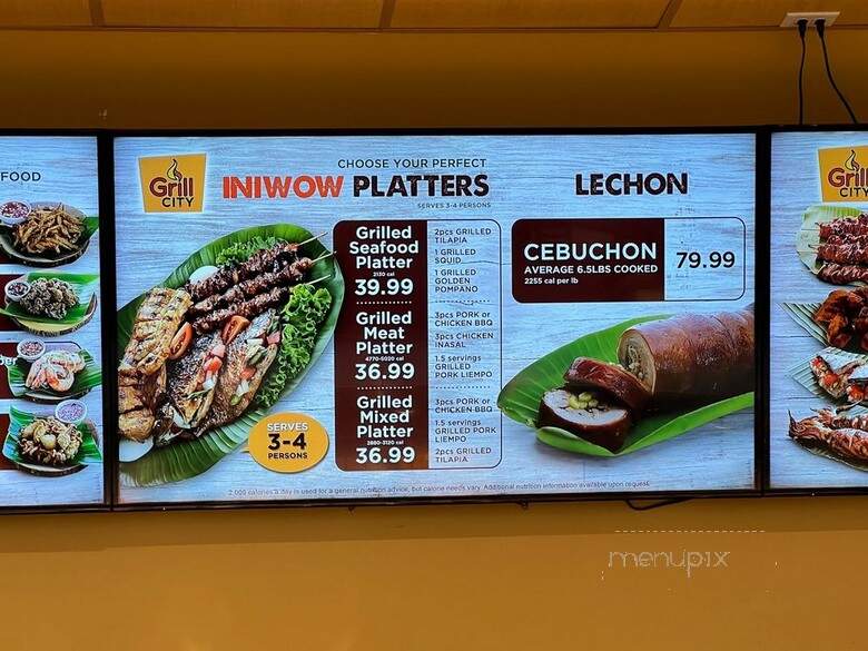 Grill City - Milpitas, CA menu_pic
