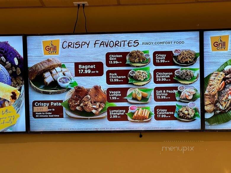 Grill City - Milpitas, CA menu_pic