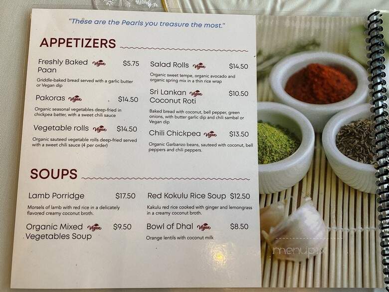 Pearl of the Ocean - Santa Cruz, CA menu_pic