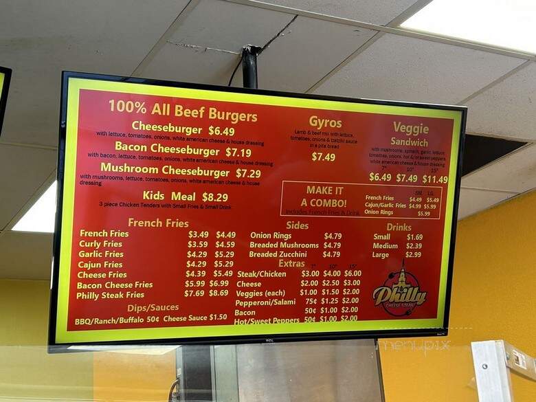 Philly Cheesesteak - Stockton, CA menu_pic
