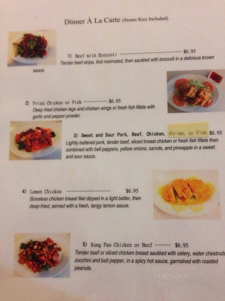 King Yin Cafe - Lodi, CA menu_pic