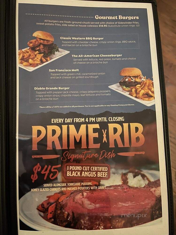 Black Oak Cafe - Tuolumne, CA menu_pic