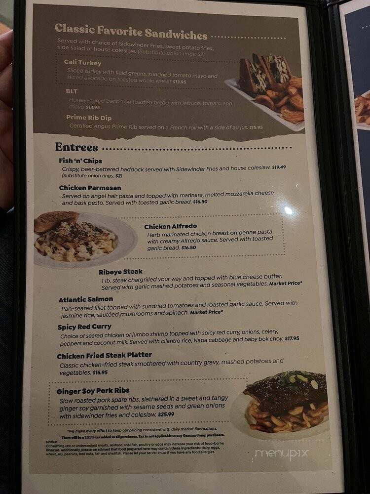 Black Oak Cafe - Tuolumne, CA menu_pic