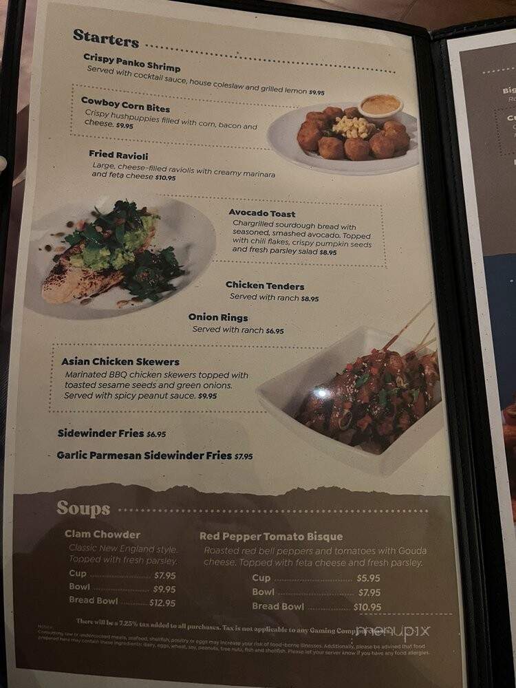 Black Oak Cafe - Tuolumne, CA menu_pic