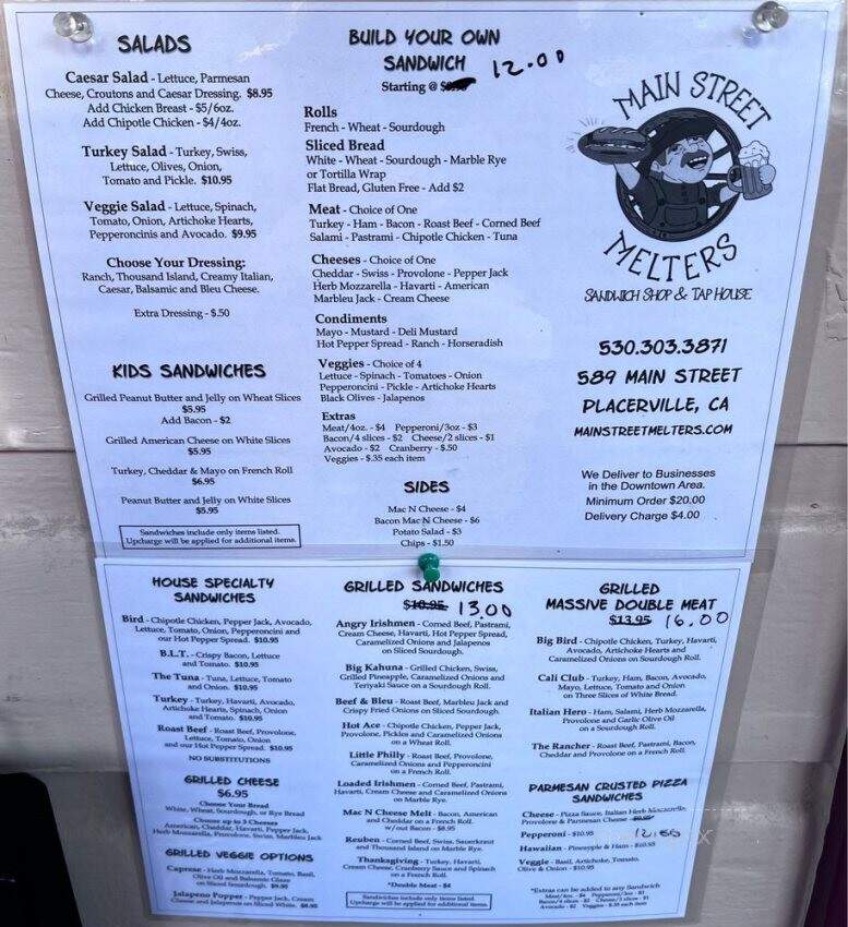 Main Street Melters - Placerville, CA menu_pic