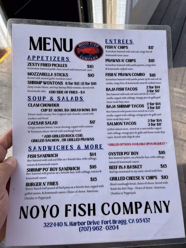 Noyo Fish Company - Fort Bragg, CA