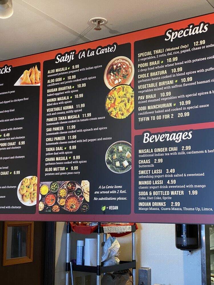Chaat Paradise Roseville - Roseville, CA menu_pic