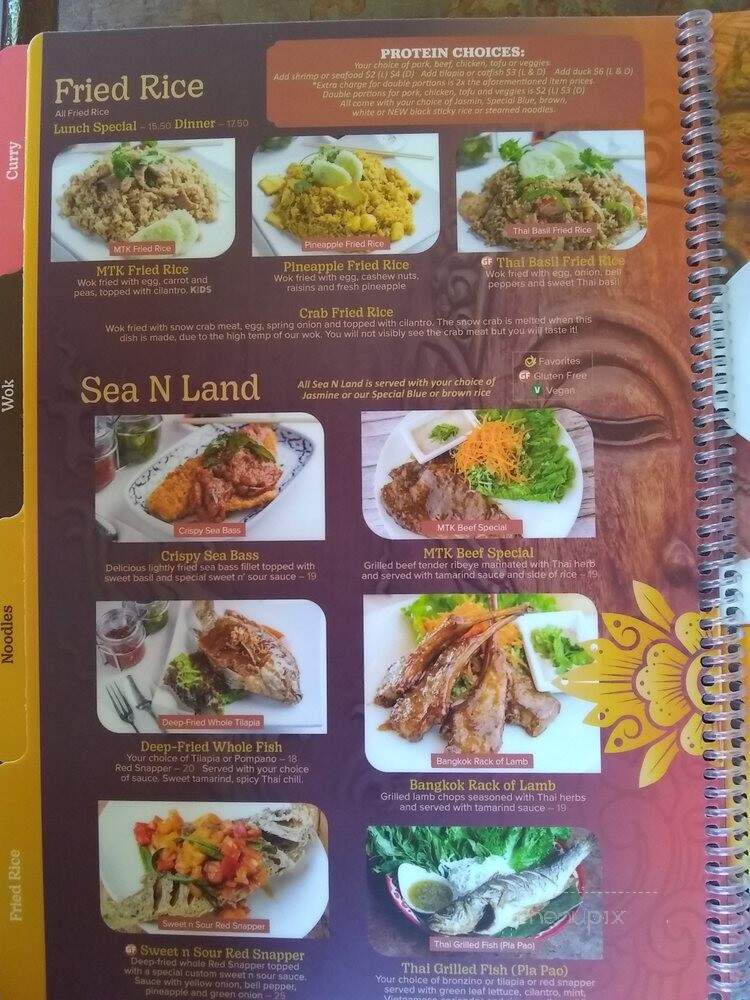 My Thai Kitchen - Roseville, CA menu_pic