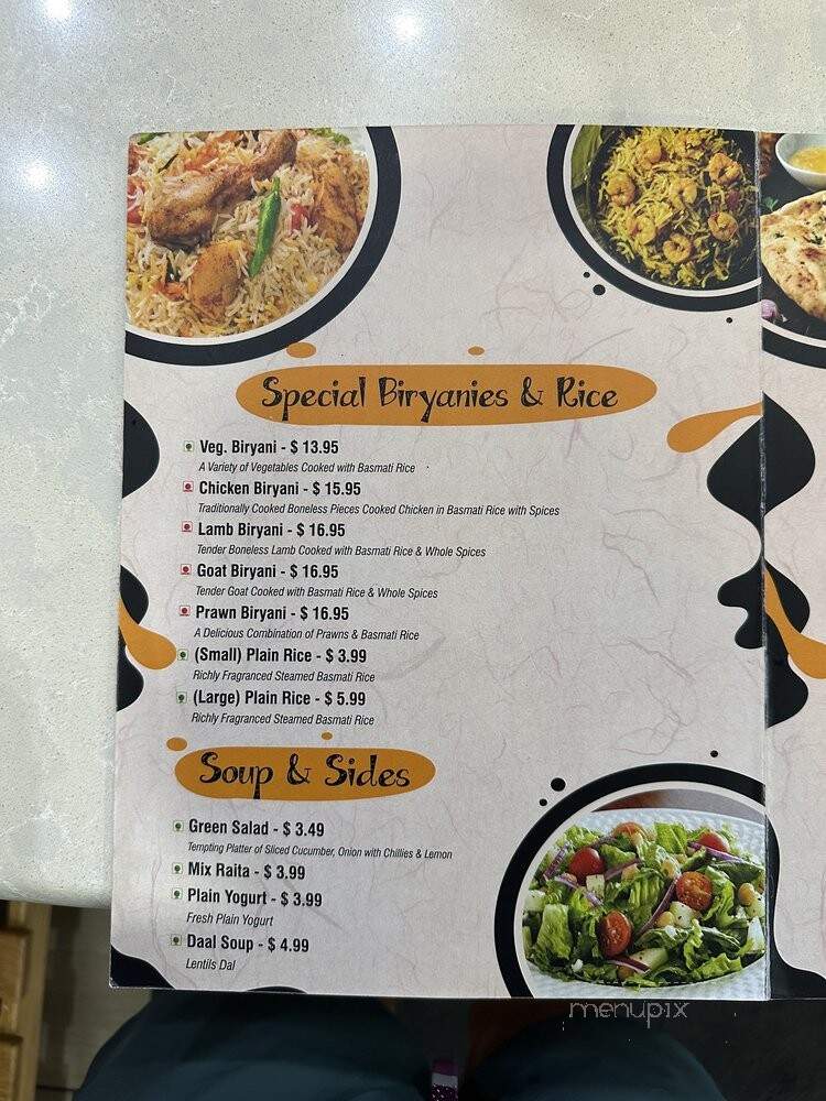 Chaat of India - Sacramento, CA menu_pic