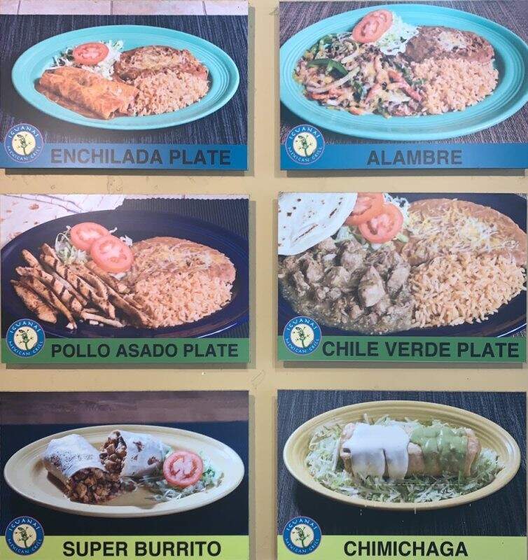 Iguana's Mexican Grill - Woodland, CA menu_pic