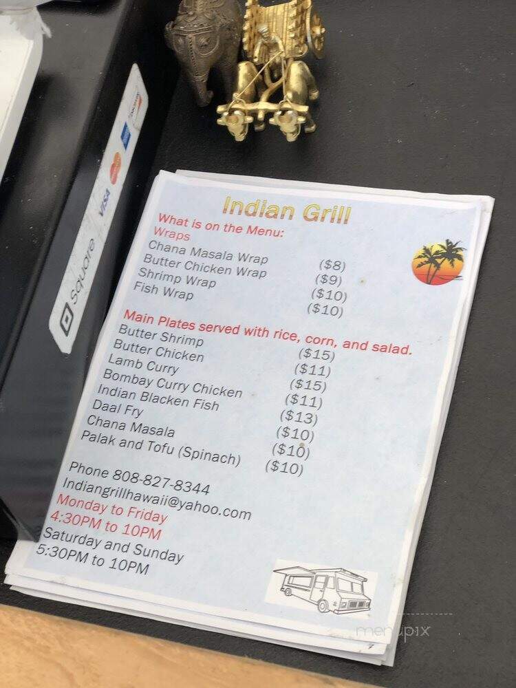 Indian Grill - Haleiwa, HI