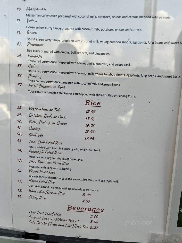 Thai Issan Cuisine - Honolulu, HI menu_pic