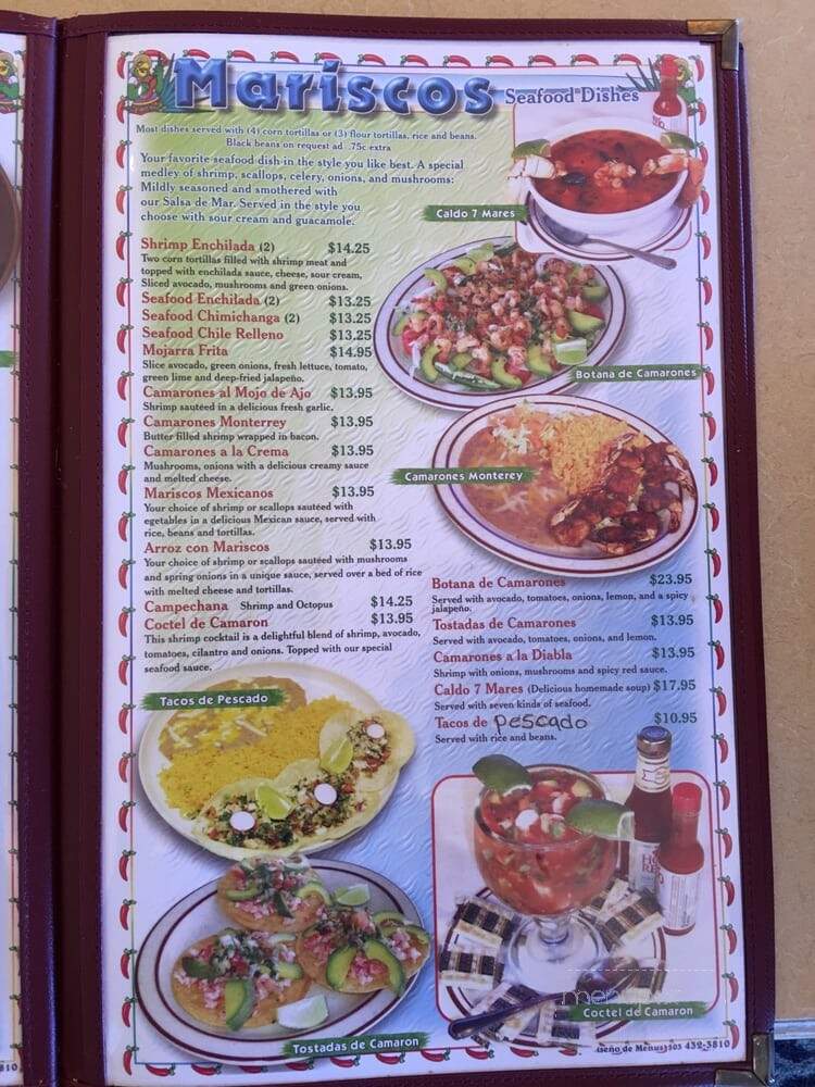 El Trio Loco 2 - Manzanita, OR menu_pic