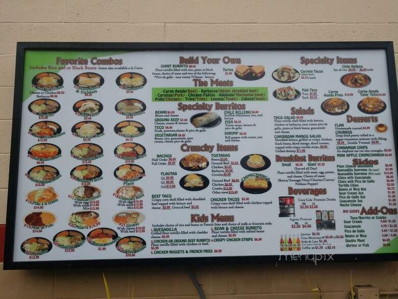 Tecos Mexican Restaurant - Portland, OR menu_pic