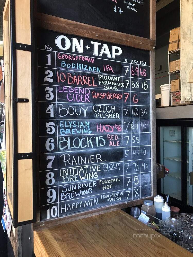The Brown Owl - Bend, OR menu_pic