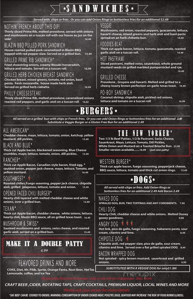 Foodies Brick & Mortar - Kennewick, WA menu_pic