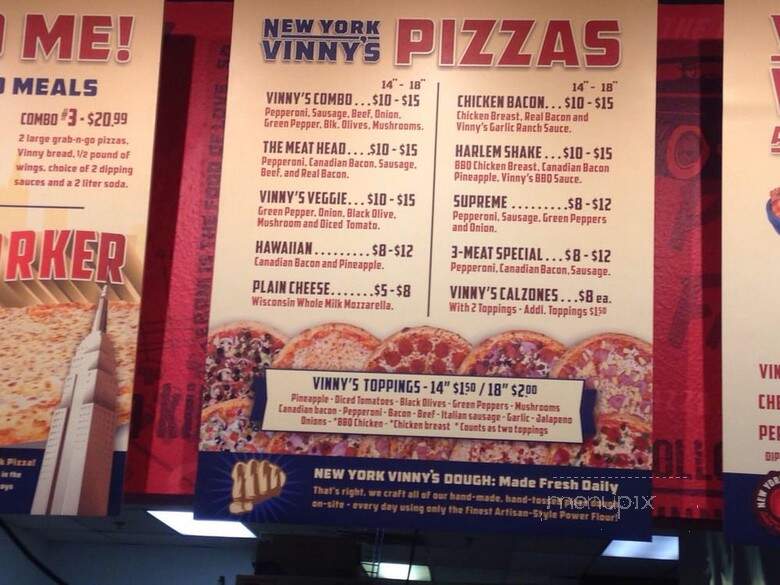 New York Vinny's Pizza - Federal Way, WA menu_pic