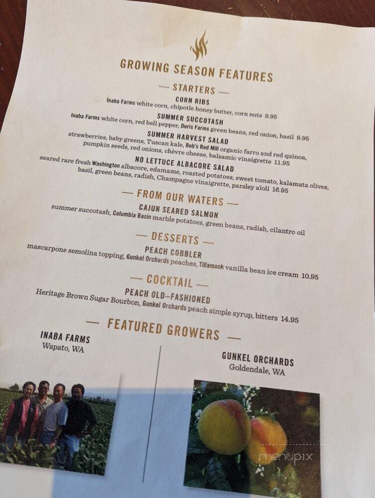 WildFin American Grill - Renton, WA menu_pic