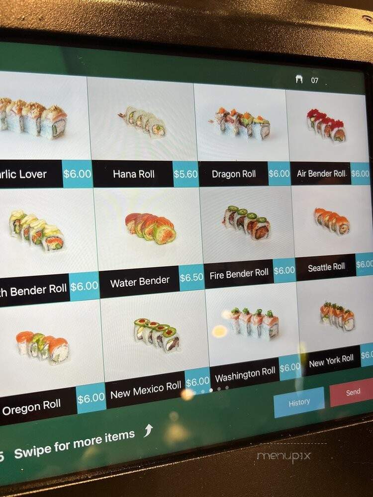 Sushi Hana - Bothell, WA menu_pic