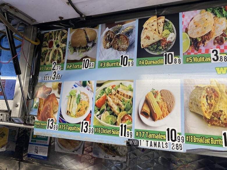 Los Tres Hermanos - Tacoma, WA menu_pic