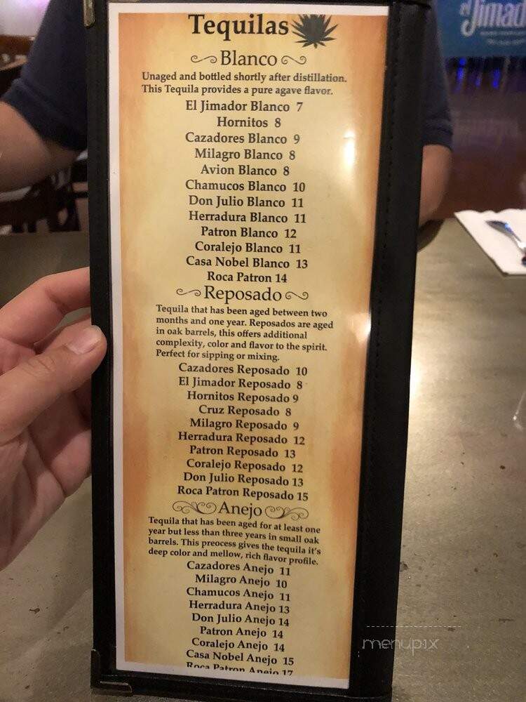 Villa Escondida - Seattle, WA menu_pic