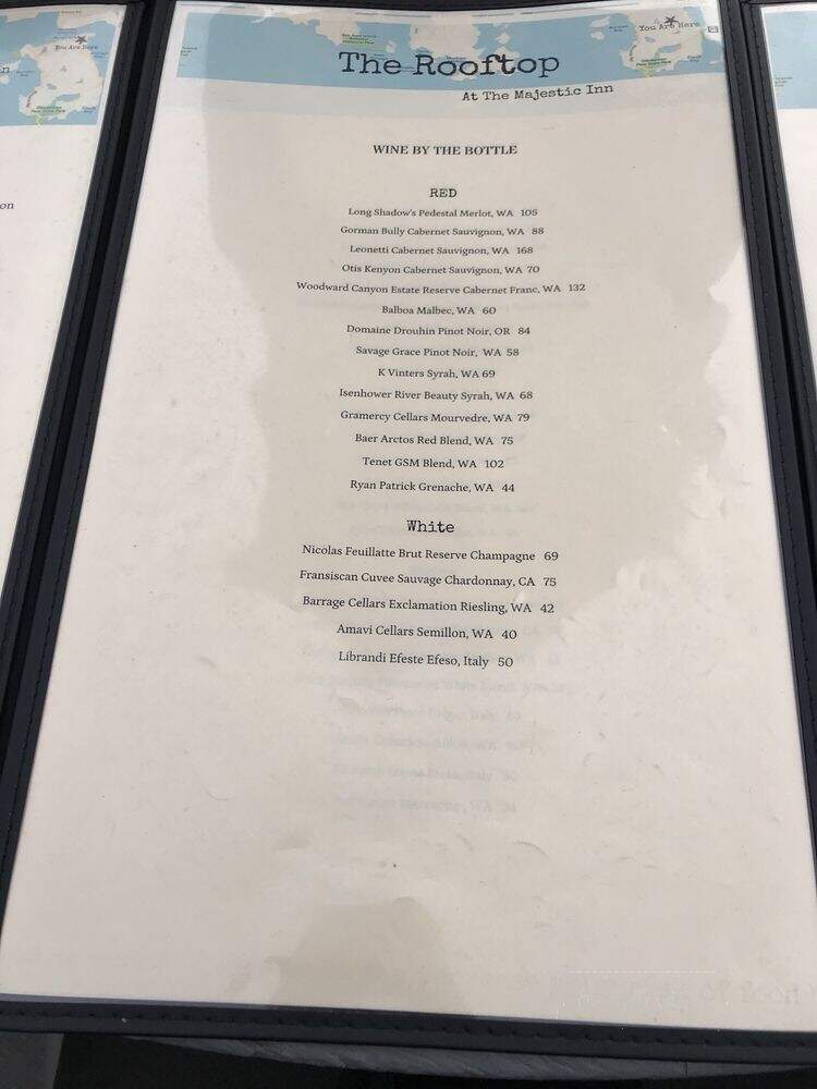 Rooftop Lounge - Anacortes, WA menu_pic