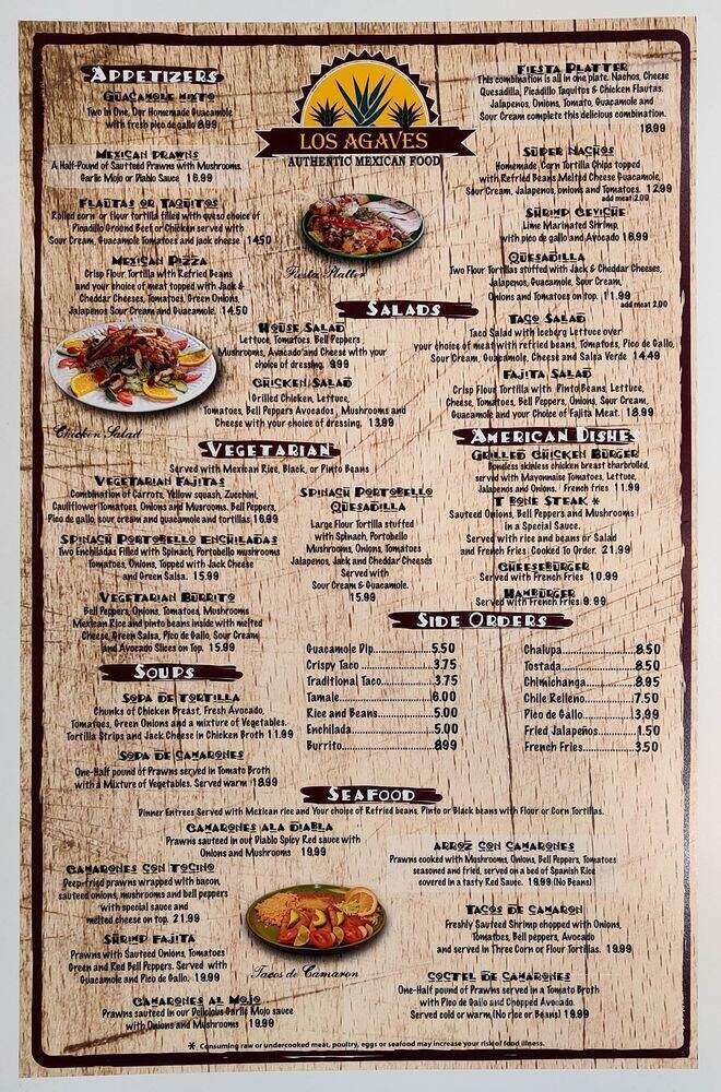 Tres Agaves - Belfair, WA menu_pic