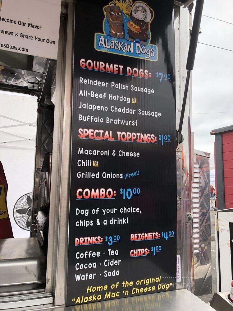 Tiki Pete's Alaskan Dogs - Anchorage, AK menu_pic