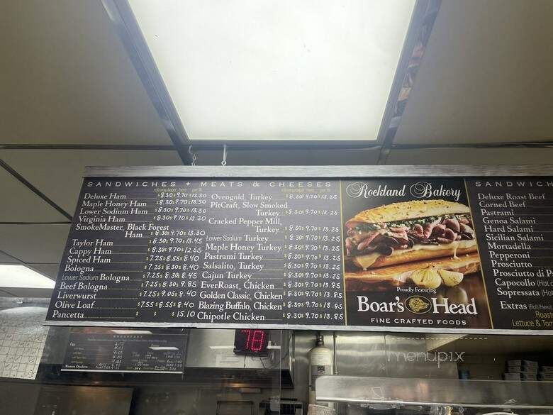 Rockland Bakery - Nanuet, NY menu_pic